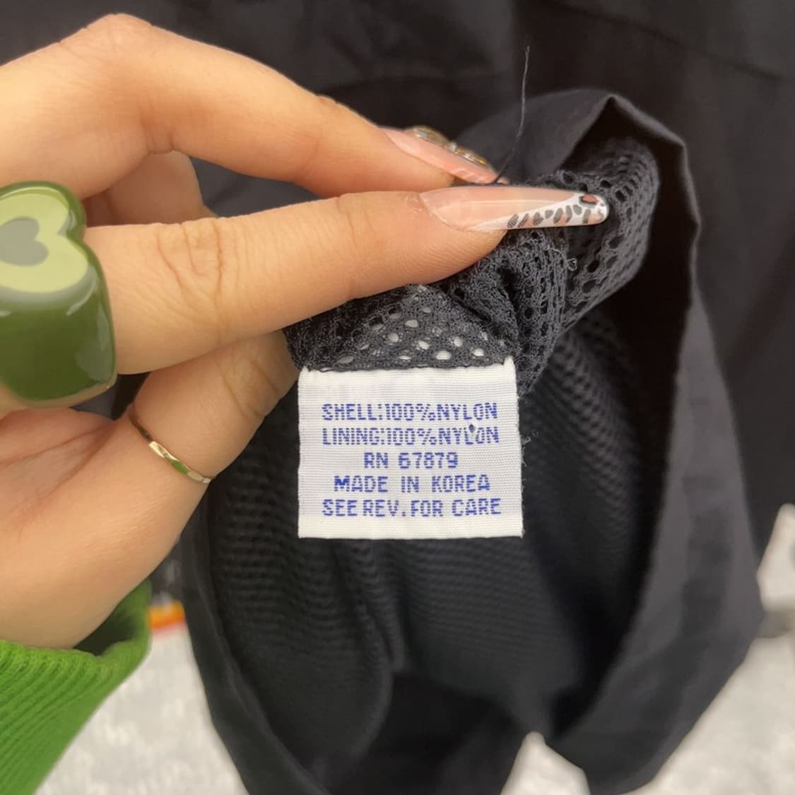 아디다스 올드스쿨 오버핏 스트릿 바람막이 자켓 105 C08258 상품이미지6