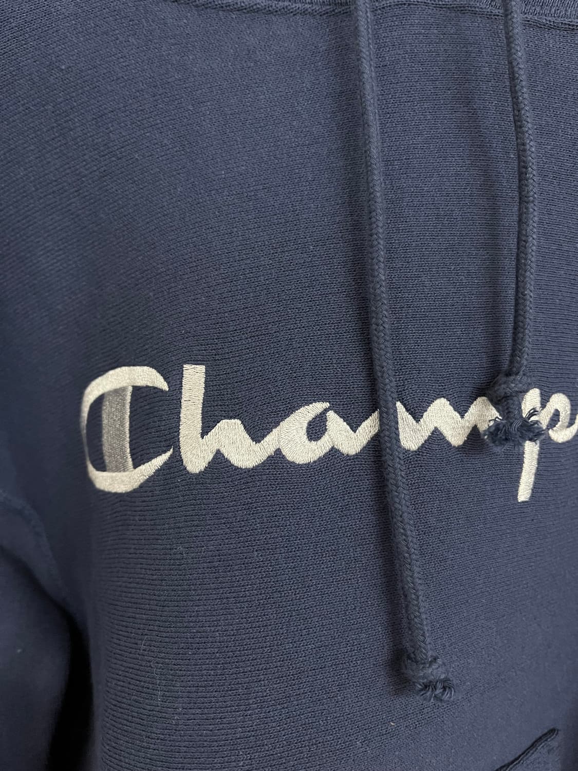 챔피온 리버스위브 후드 네이비 M 상품이미지3