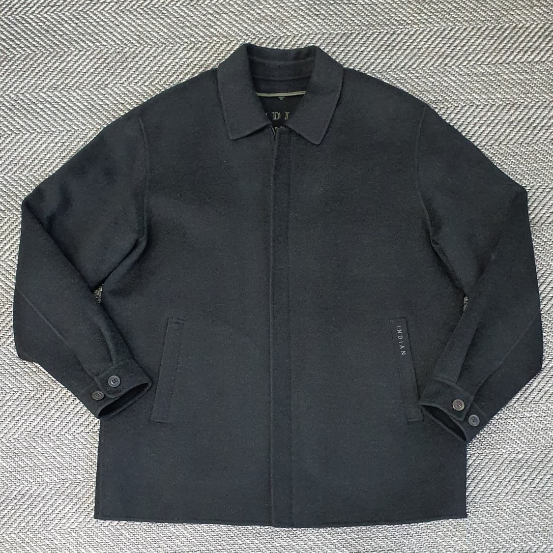 인디안 울100 집업자켓 남자105 상품이미지1