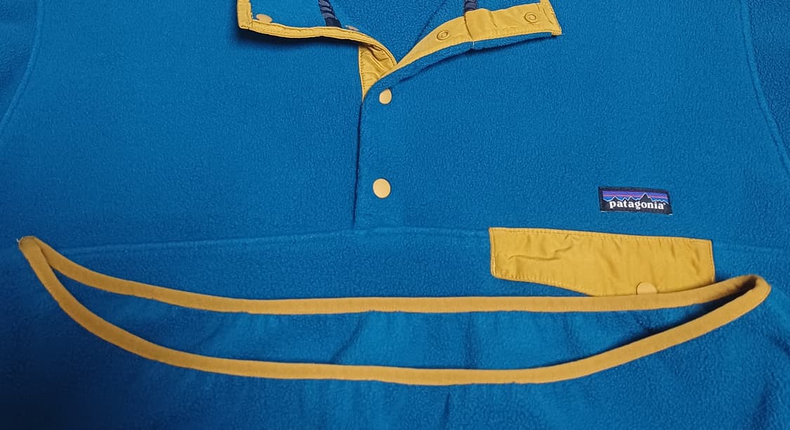 [L] 파타고니아 신칠라 스냅티 언더 워터 블루 상품이미지8