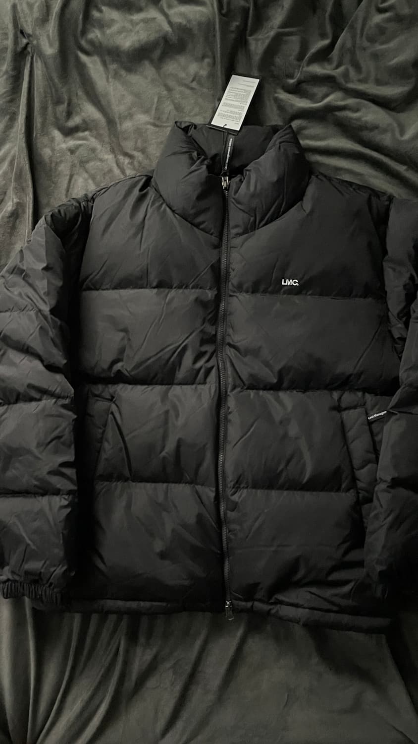 택포함 새상품 LMC OG 푸퍼 오리털 패딩 블랙 L 상품이미지1
