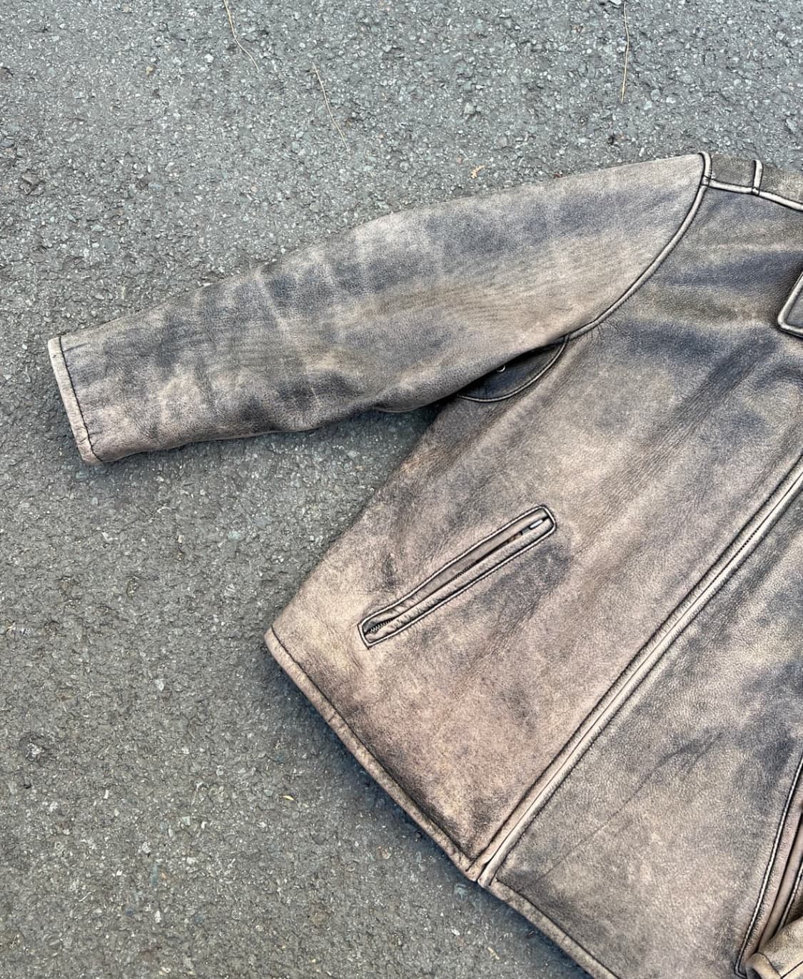 90s 빈티지 리바이스 싱글 레더자켓 상품이미지4