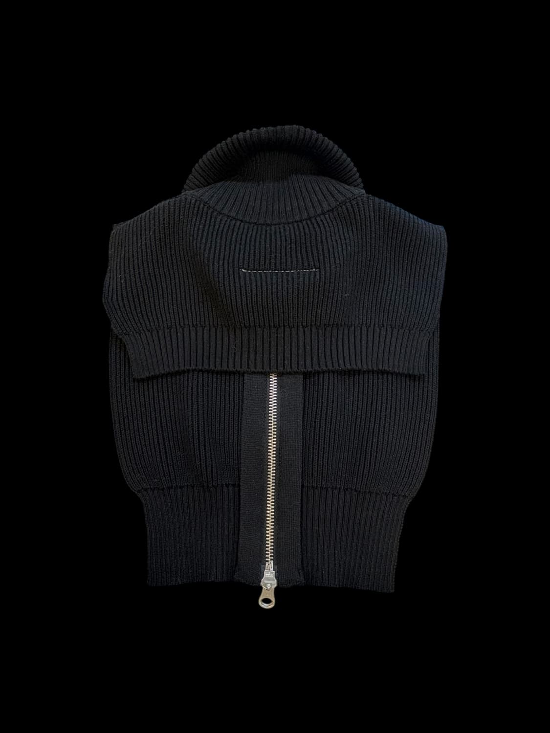 엠엠식스 립 하프집 니트 워머 상품이미지2