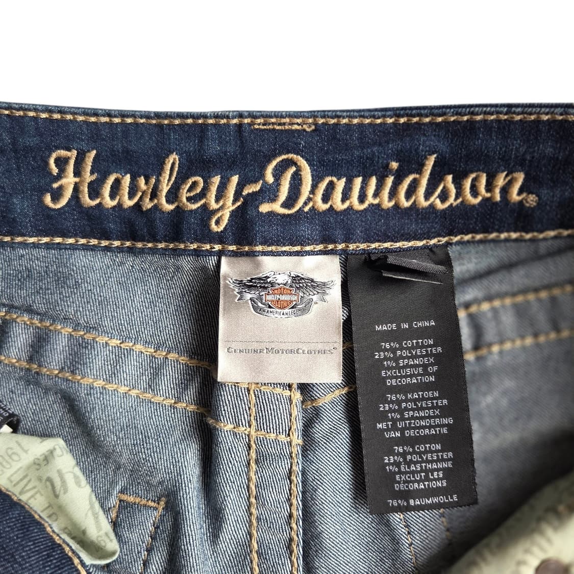 Harley Davidson 할리 데이비슨 여성 데님 청바지 상품이미지4