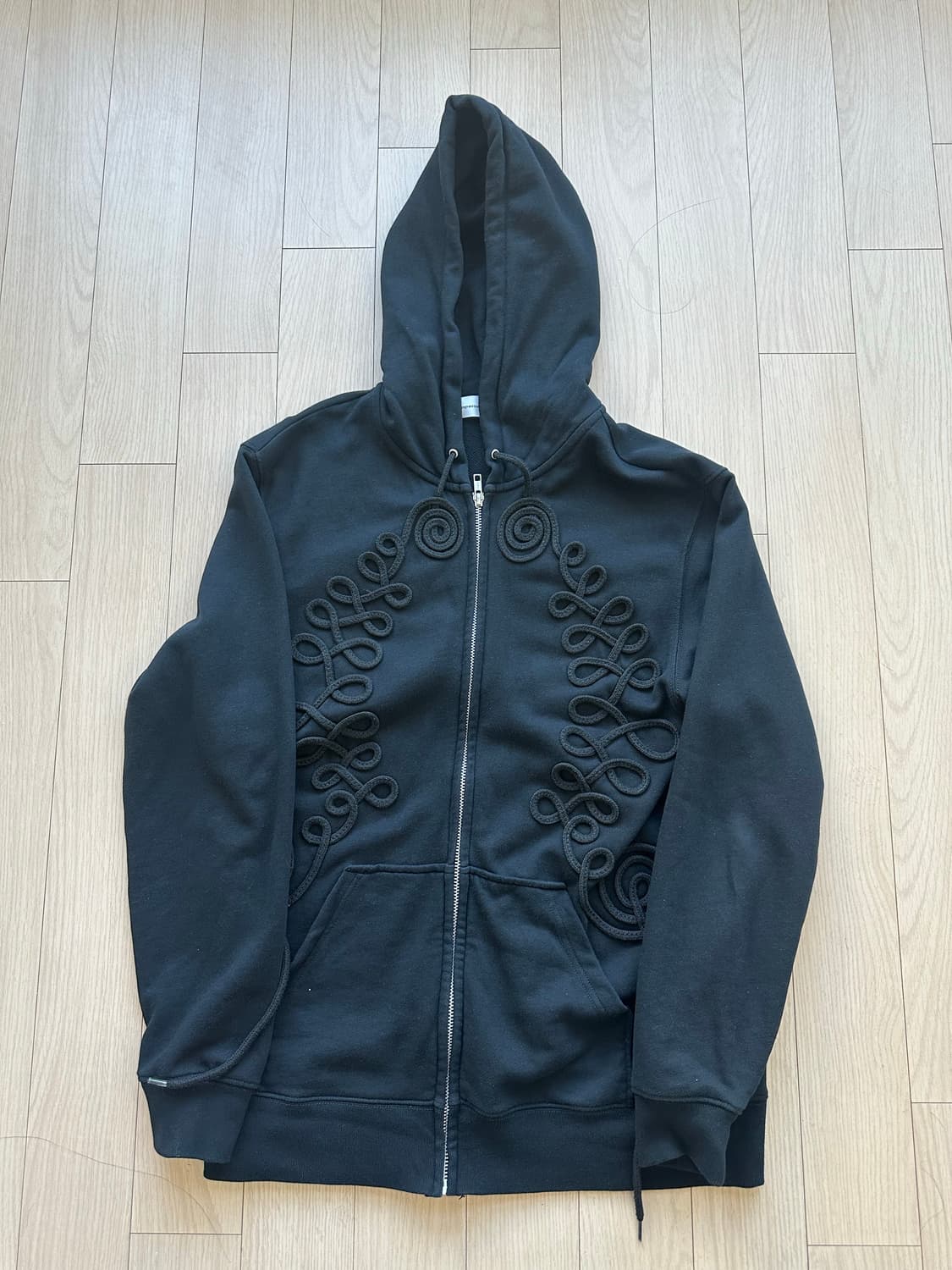 doesntmatter 더슨매러 스트링 후드집업 상품이미지1