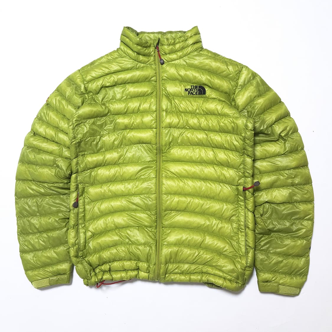 노스페이스 우먼 800 구스다운 경량 패딩 자켓 라임 상품이미지3