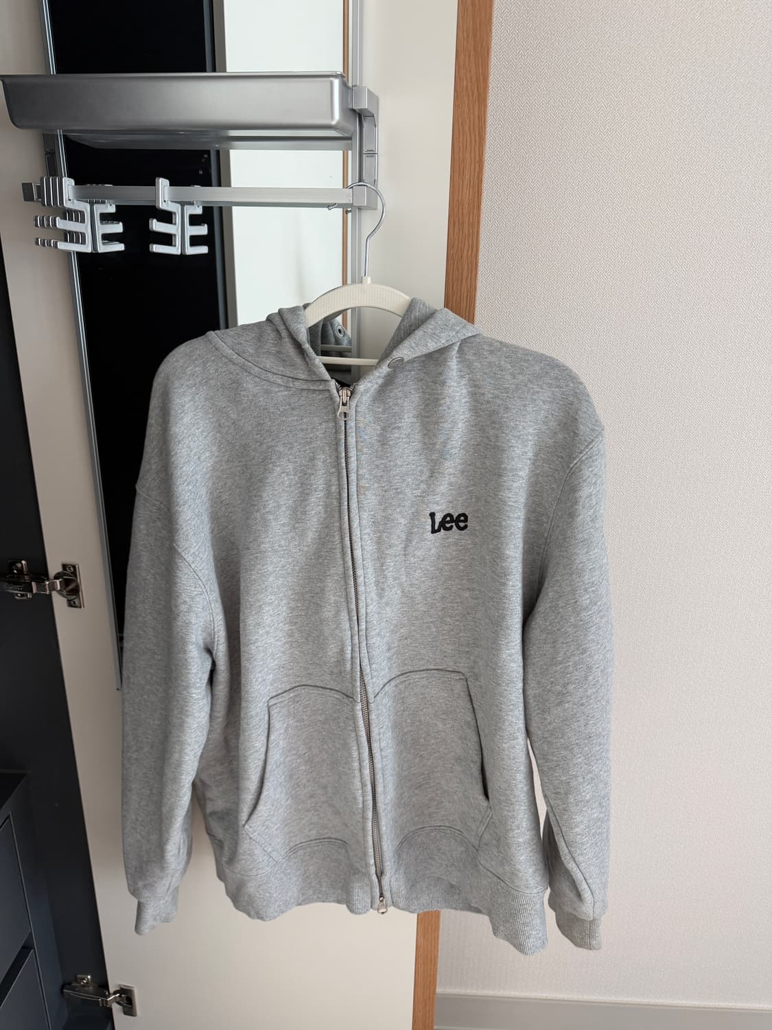 Lee 후드집업 그레이 상품이미지1
