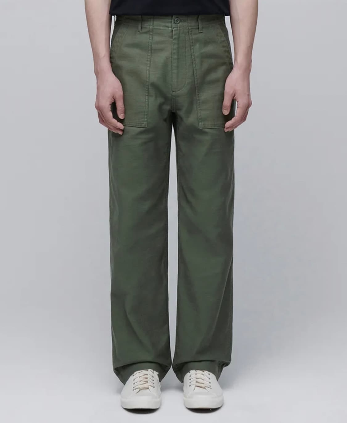 무신사스탠다드 레플리카 퍼티그 팬츠 세이지 그린 33 상품이미지1