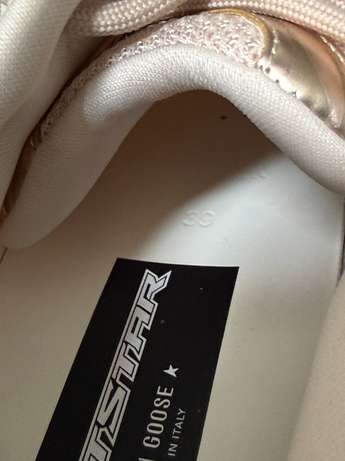 골든구스 라이트스타 핑크 39사이즈 상품이미지4