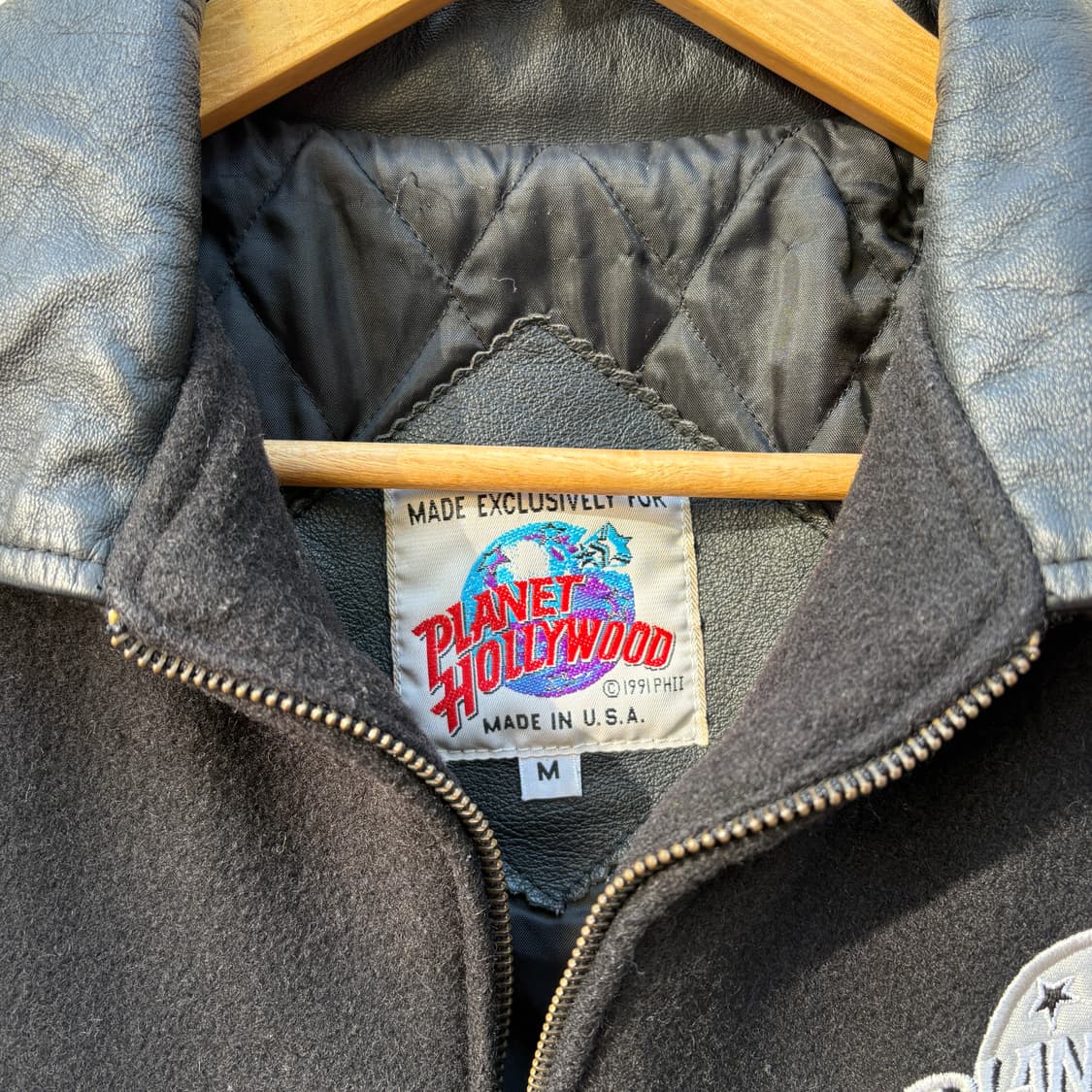 Planet Hollywood 90s 플래닛 할리우드 울 자켓 상품이미지7