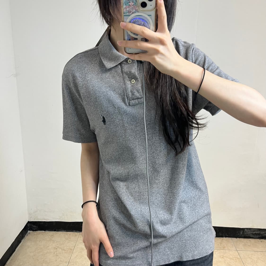 Polo Ralph Lauren Grey Collar T-Shirt 상품이미지3