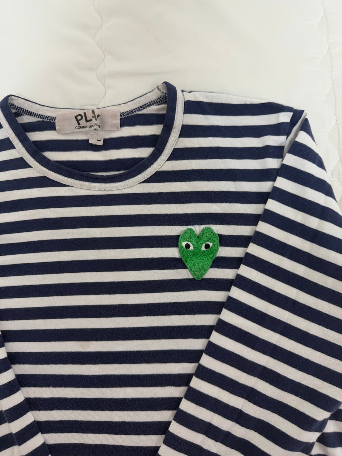 꼼데가르송 스트라이프 롱슬리브 상품이미지2