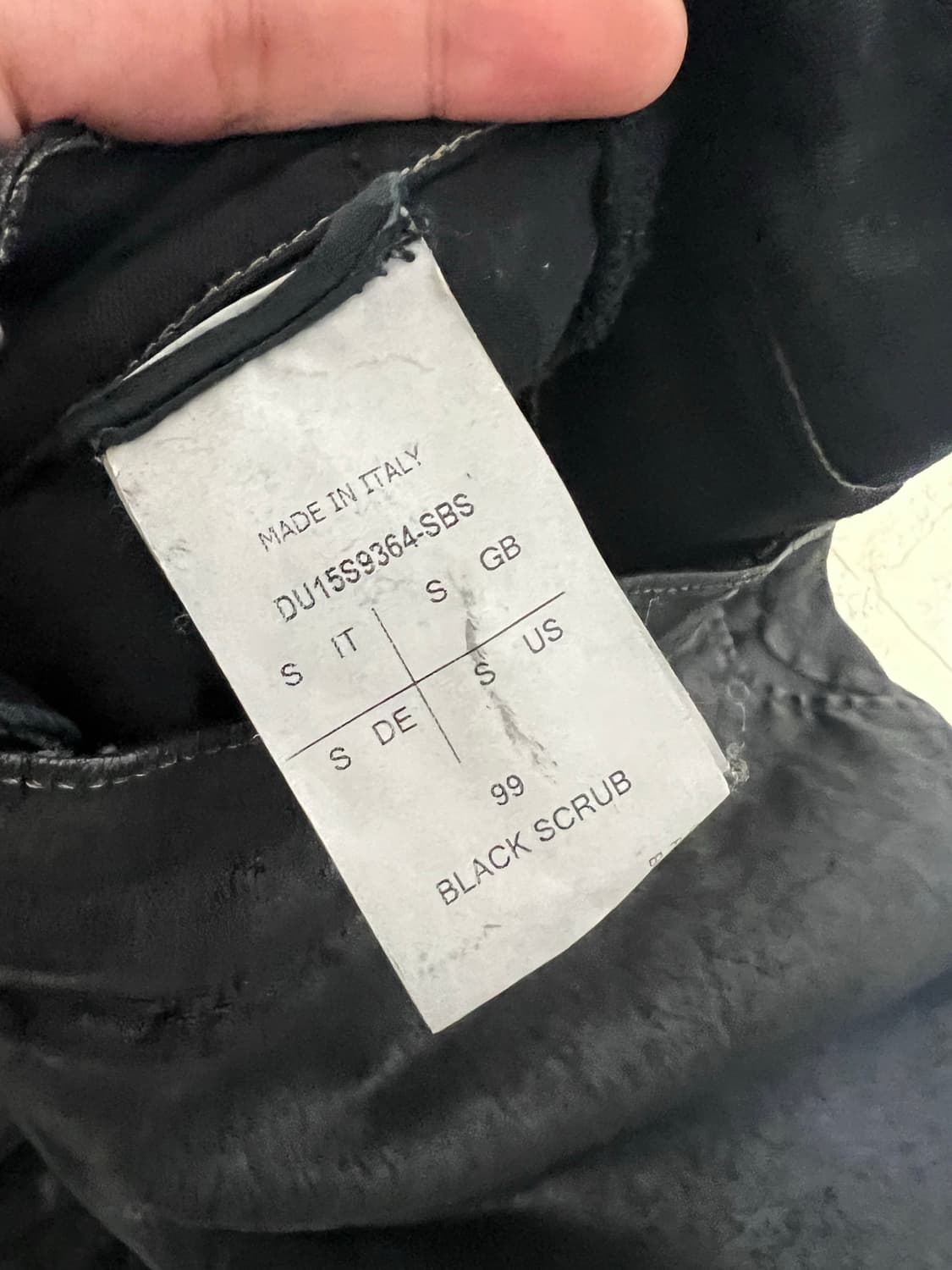 릭오웬스 킬트 코팅 팬츠 상품이미지5