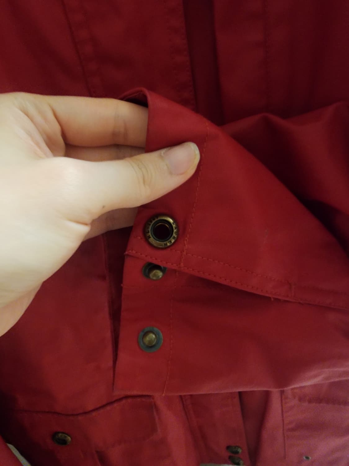 폴로 랄프로렌 왁싱자켓 레드 상품이미지10