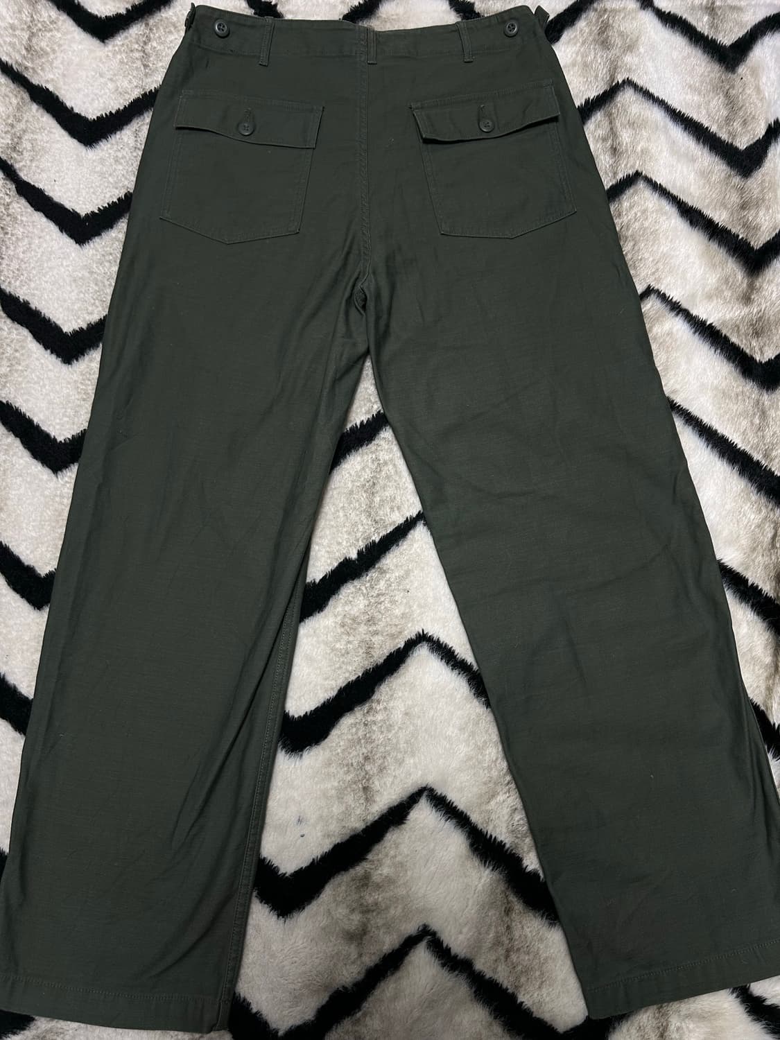 [33]무신사스탠다드 퍼티그 팬츠/세이지그린 상품이미지3