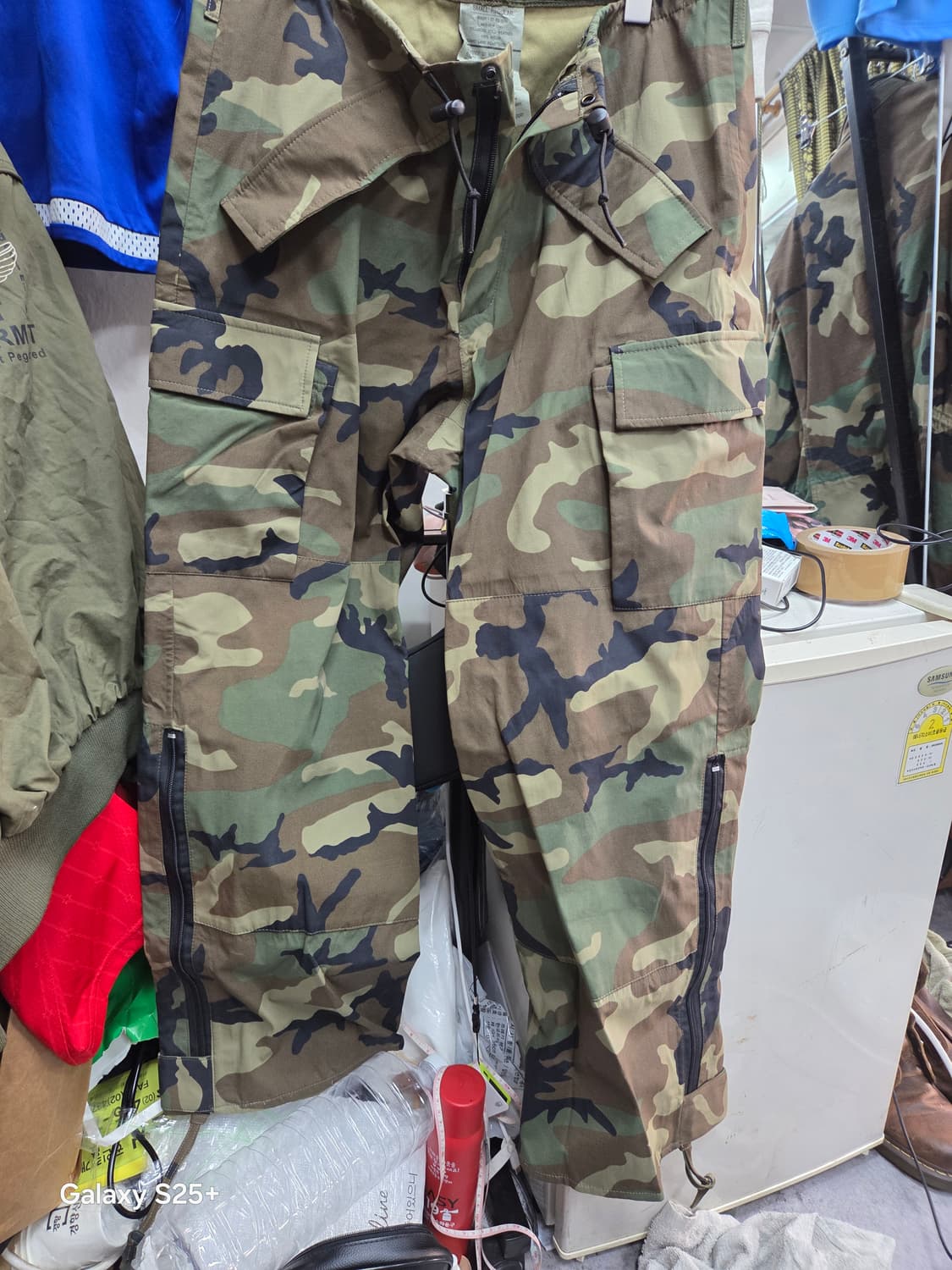 카모   밀리터리   카고   바지 상품이미지1