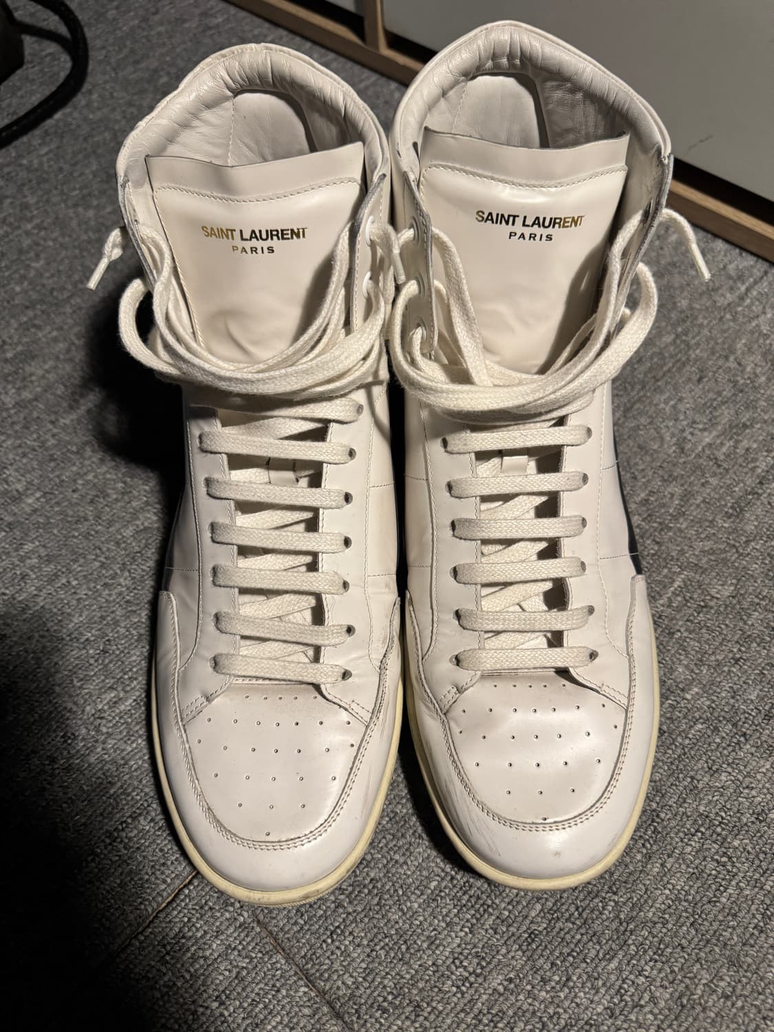 (43.5)생로랑 16fw 에디기 스타 스터드 하이탑 스니커즈 상품이미지8