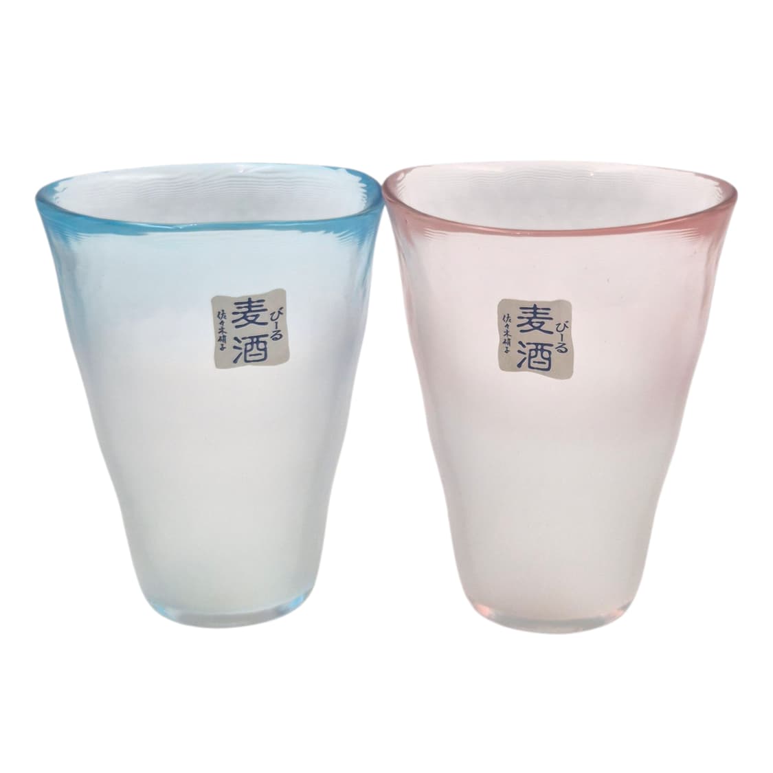 90s 사사키 핸드블로운 아이스 텀블러 2p 세트 상품이미지1