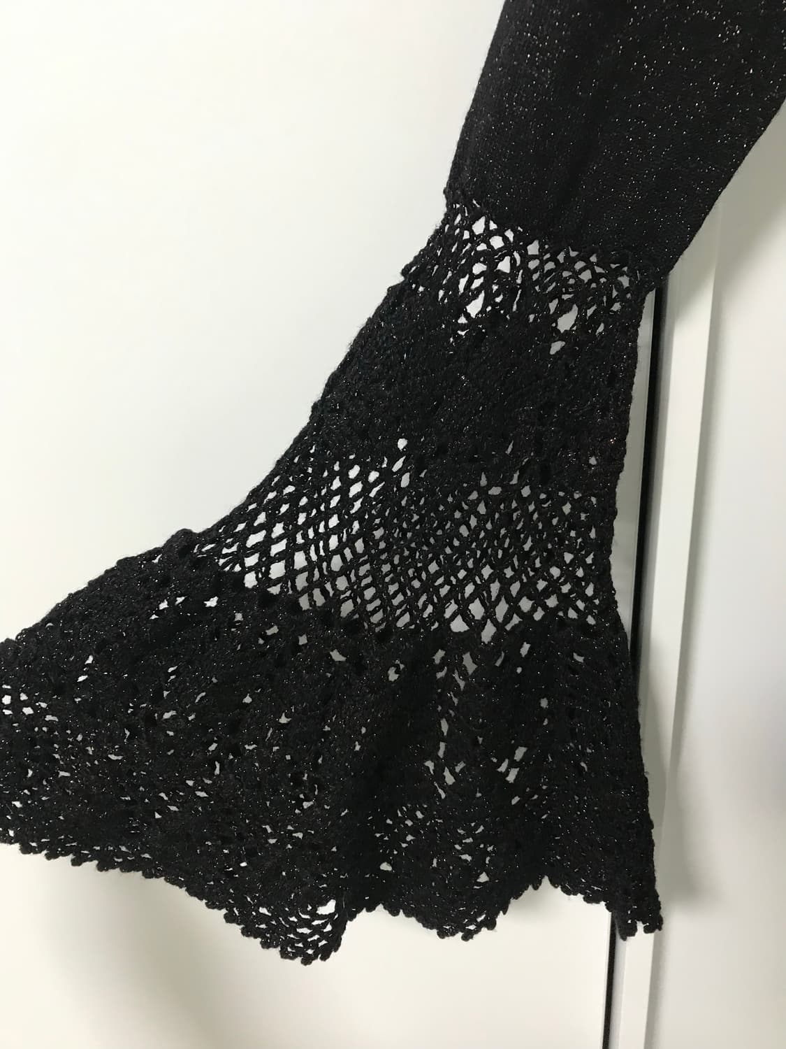 vintage pearl lace top (black color) 상품이미지10