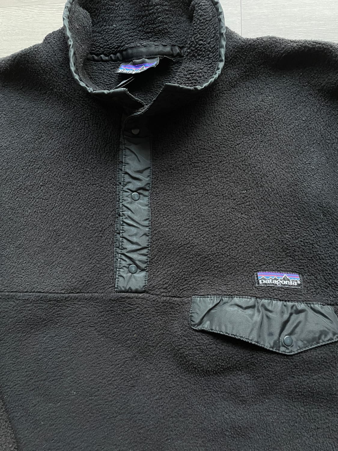 90s 파타고니아 신칠라 블랙 patagonia 상품이미지4