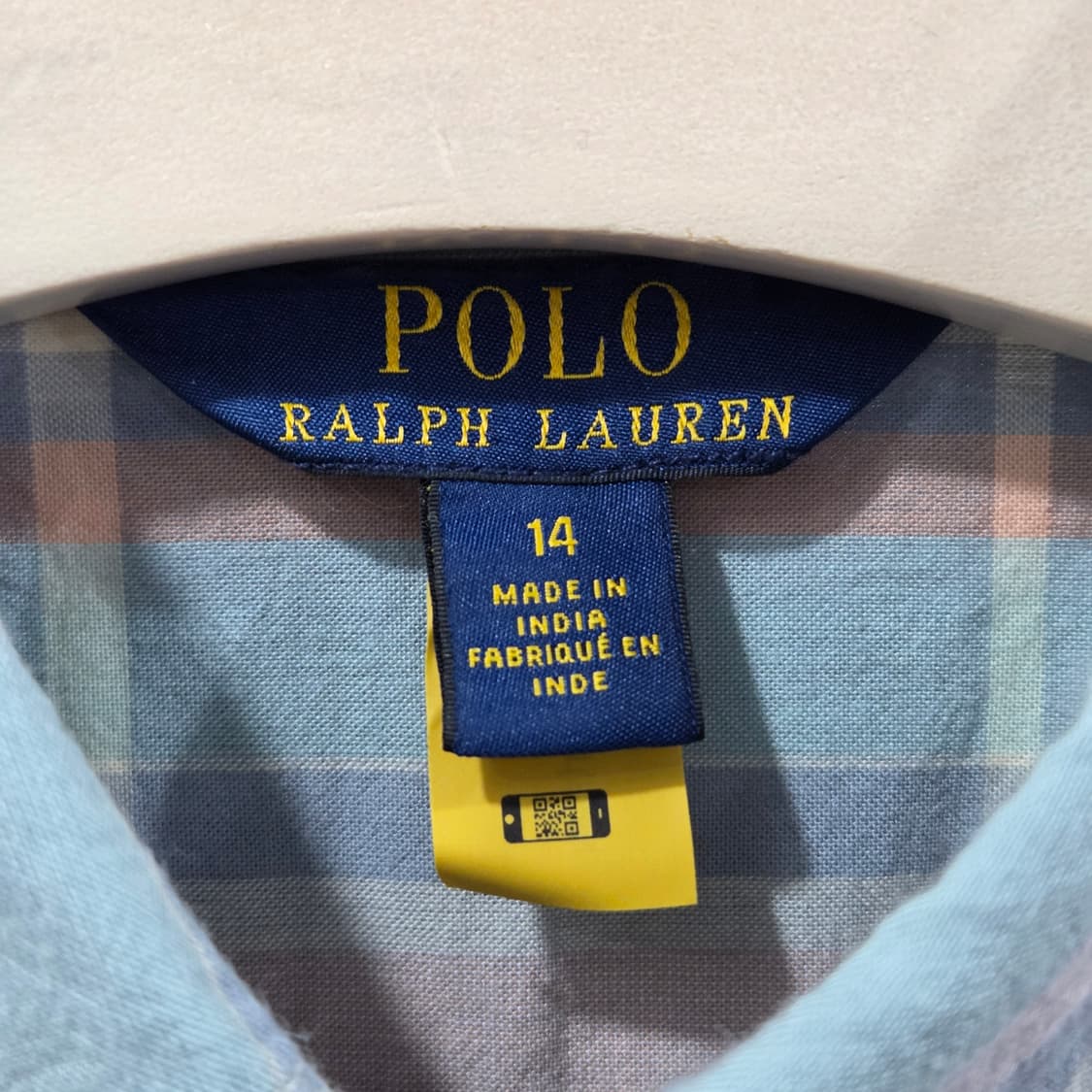 폴로랄프로렌 걸즈 체크 셔츠 원피스 14 상품이미지3