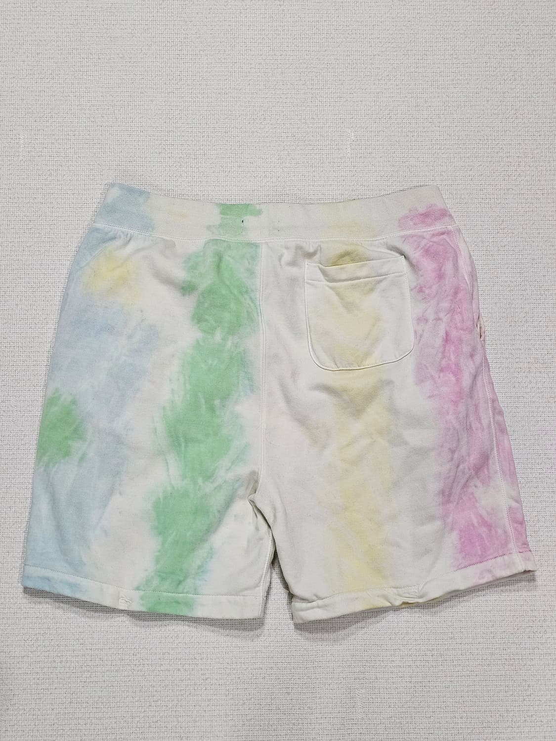 [XXL] 폴로 랄프로렌 블루 타이-다이 스웨트 하프 팬츠 상품이미지2