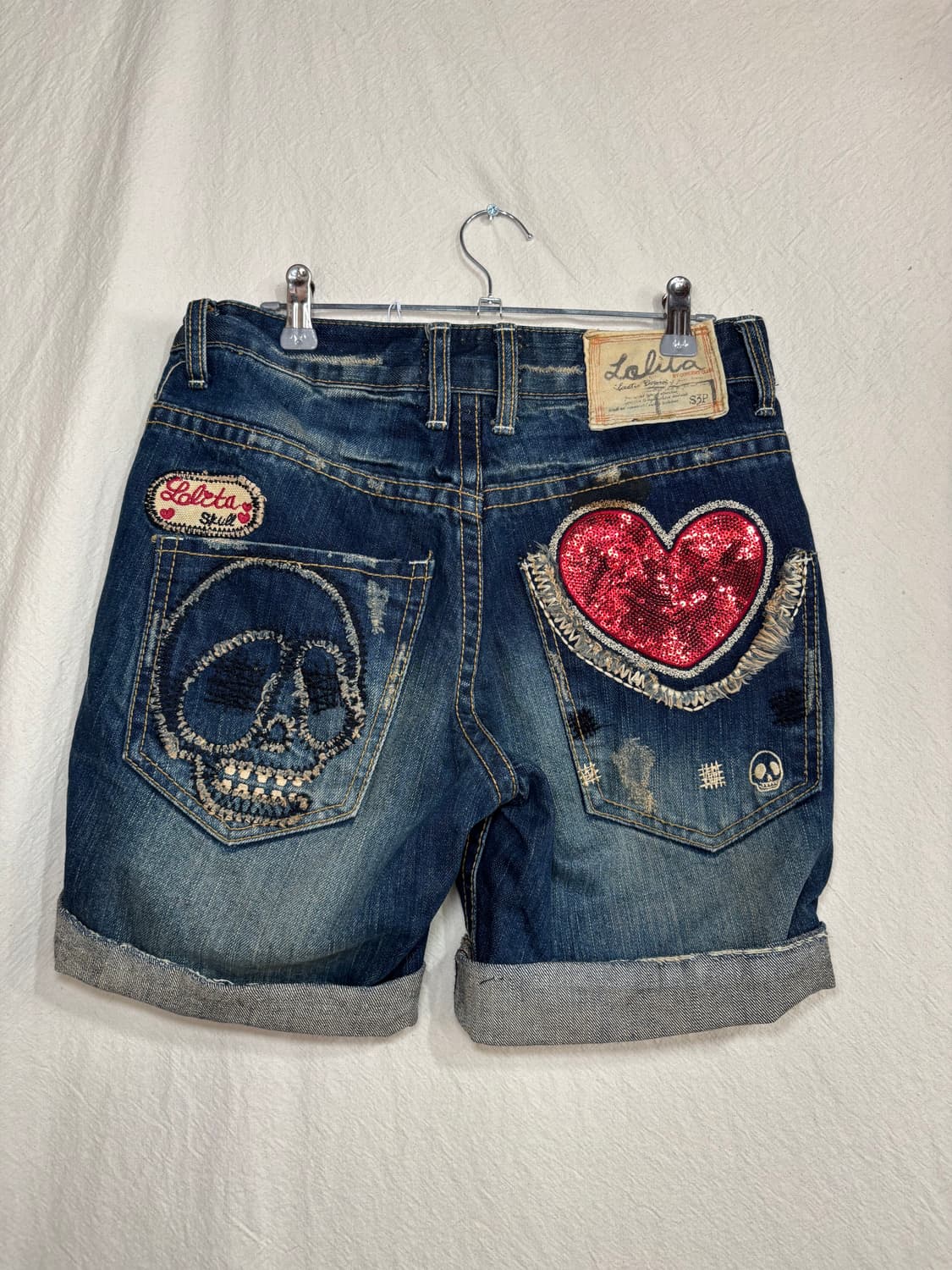 LOLITA JEANS 하트반바지 상품이미지2