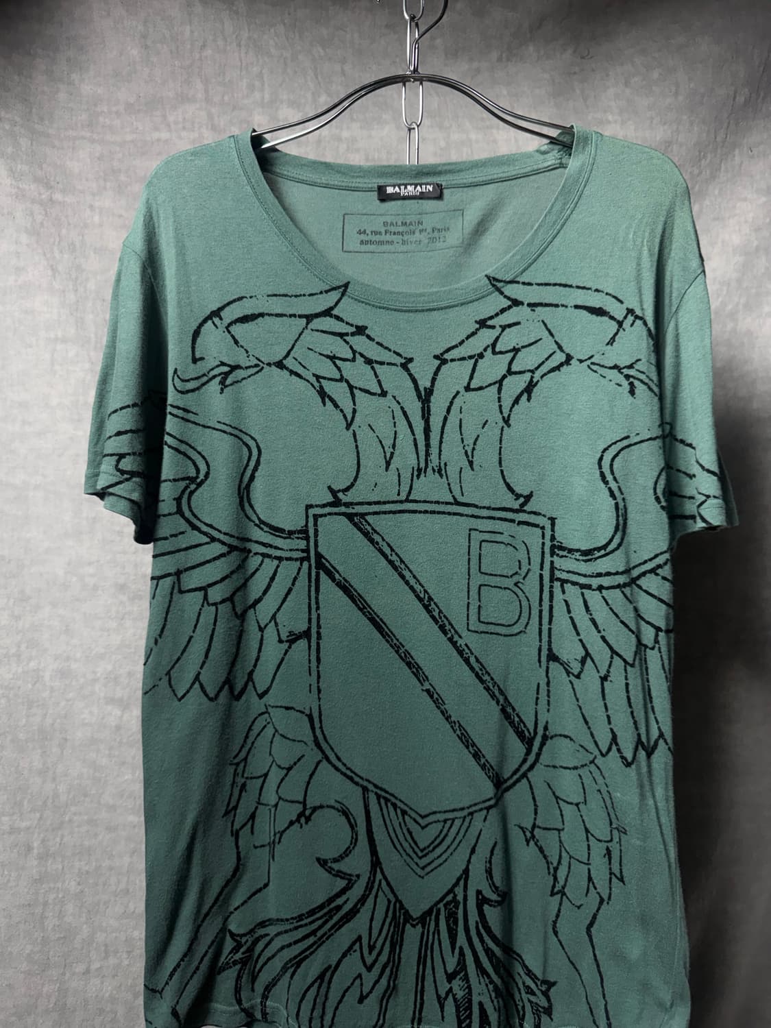 Balmain 2012 Eagle Emblem T Shirt 상품이미지2