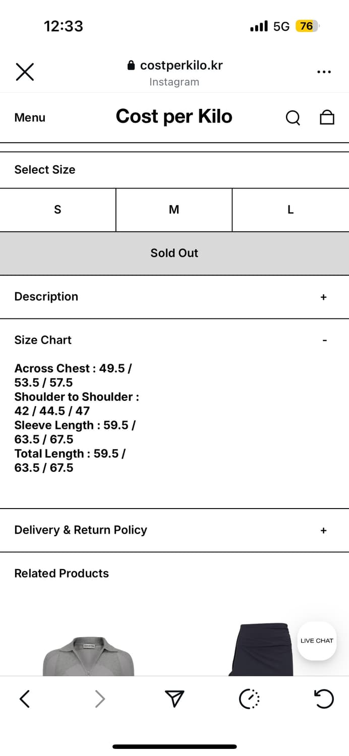 cost per kilo MINI MOTO JACKET BLACK 상품이미지2