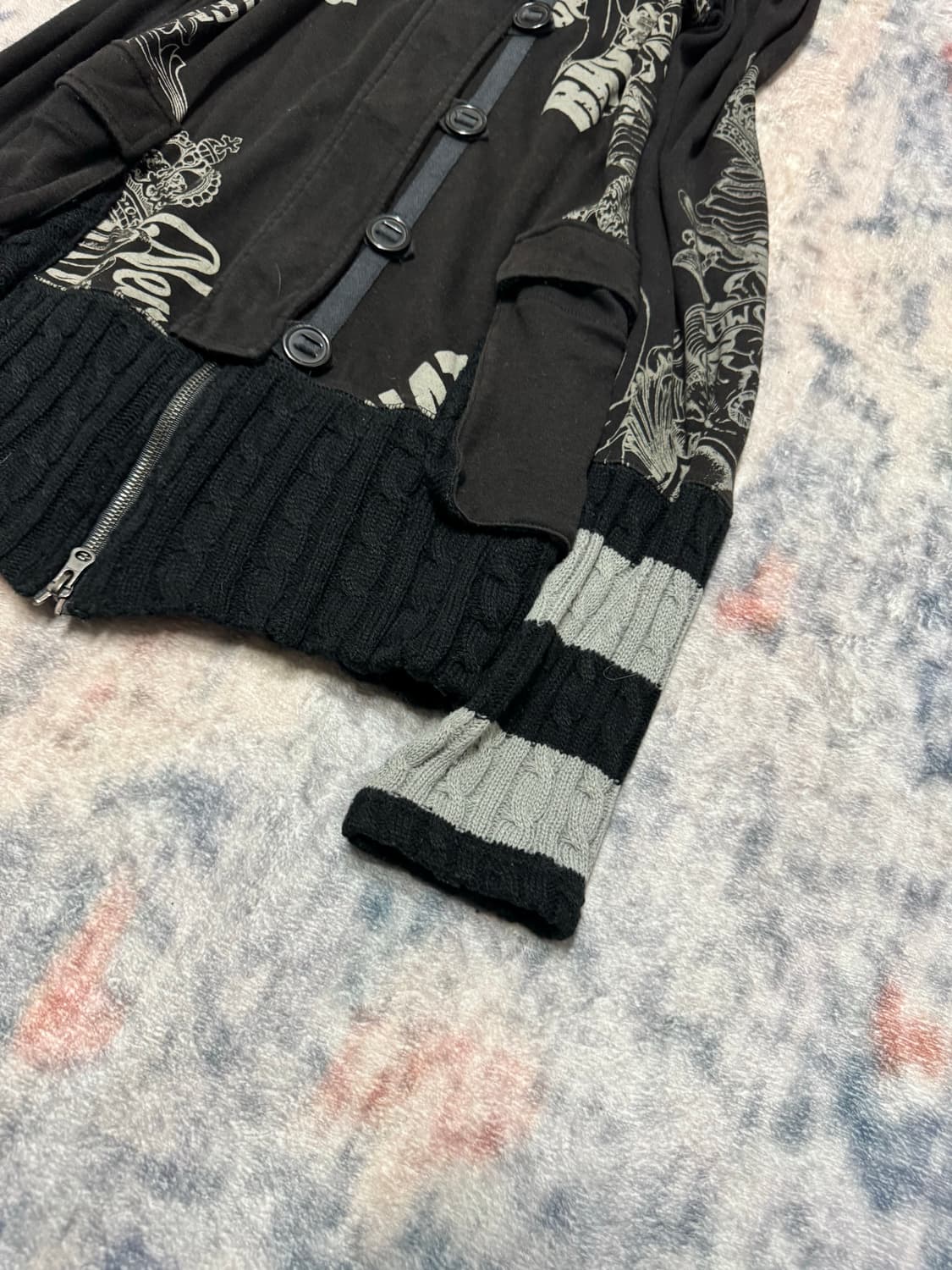 Glitz 00s fairy knit zip up 상품이미지7
