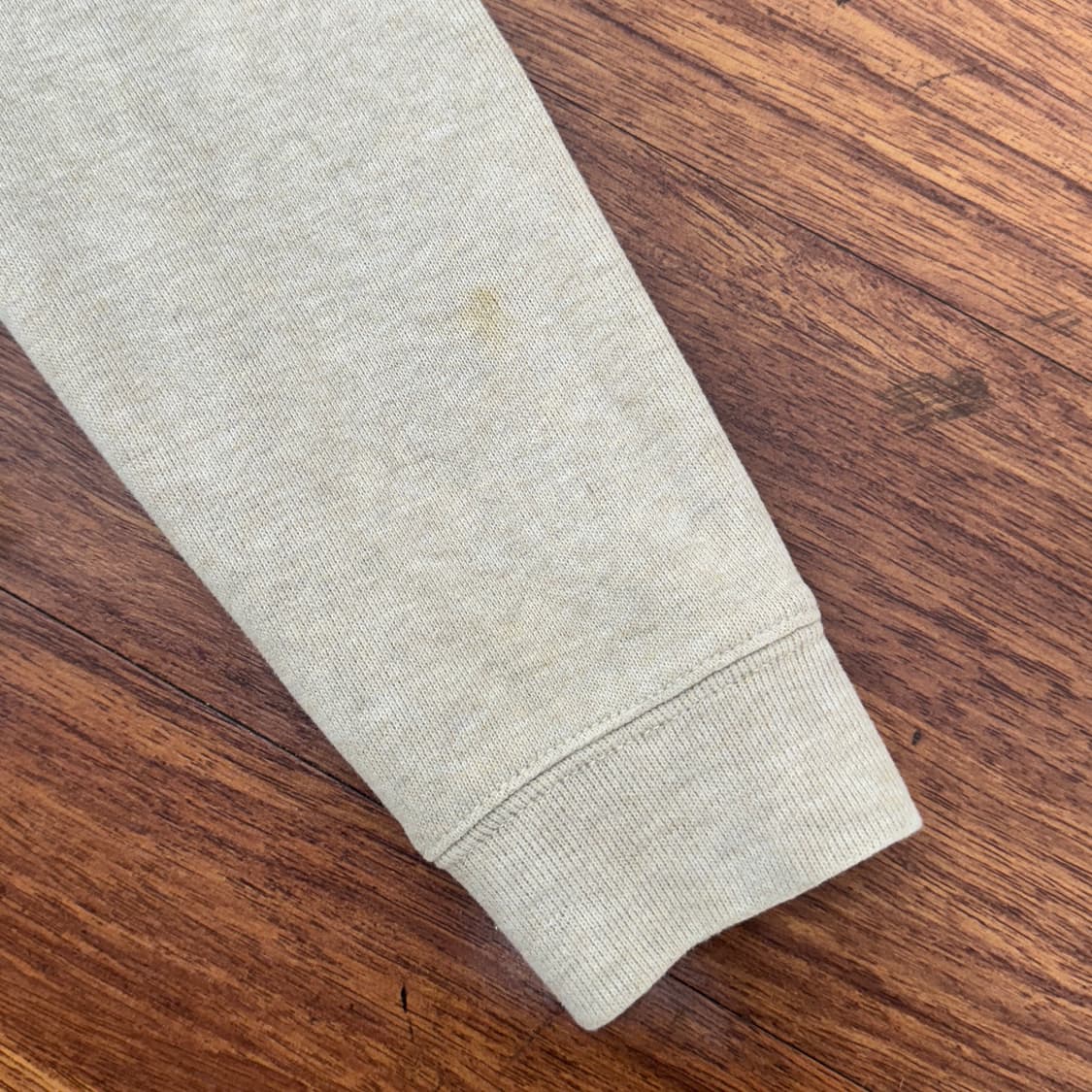 M 폴로 랄프로렌 오트밀 반집업 면 티셔츠  상품이미지4