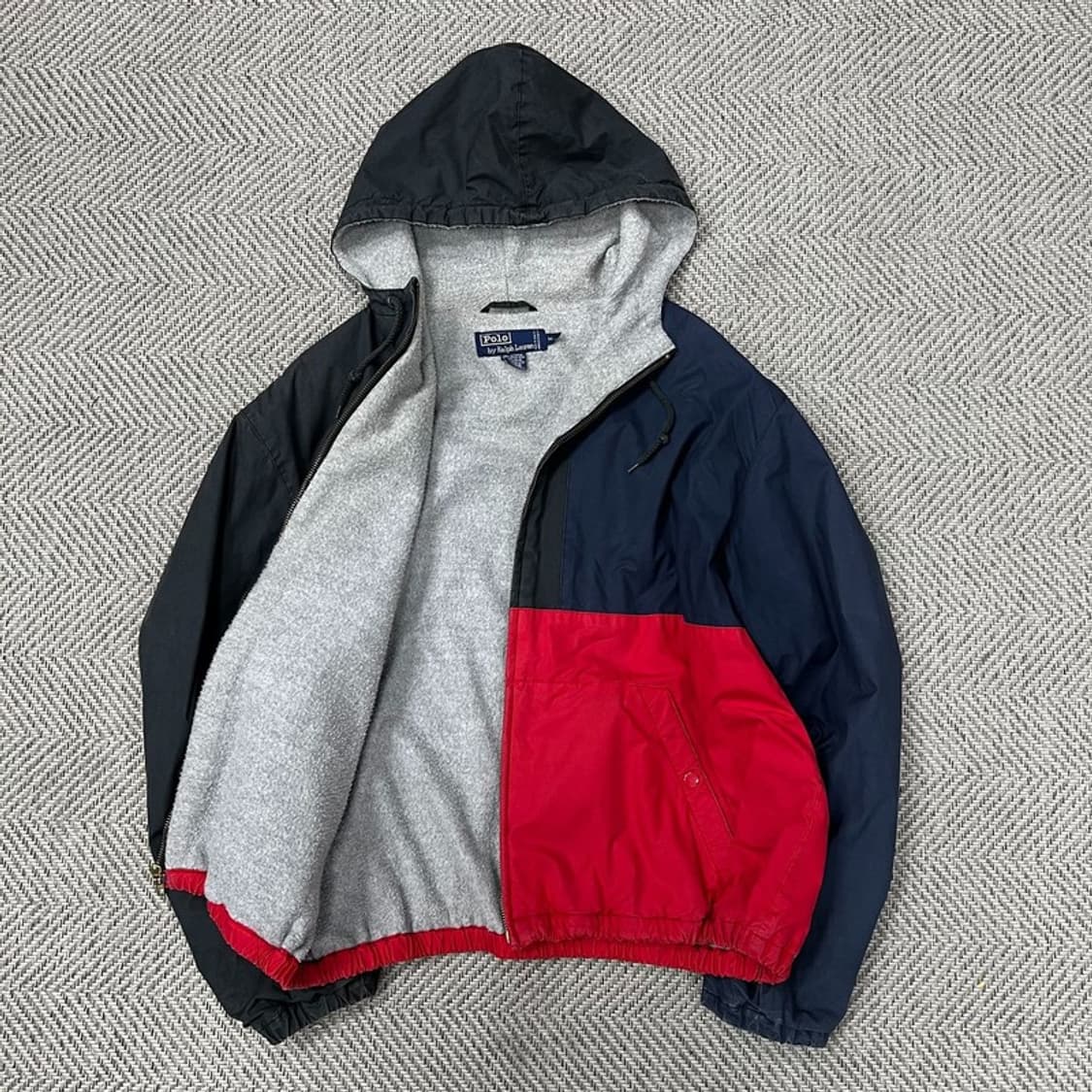 폴로랄프로렌 플리스 배색 자켓 v0657  상품이미지4