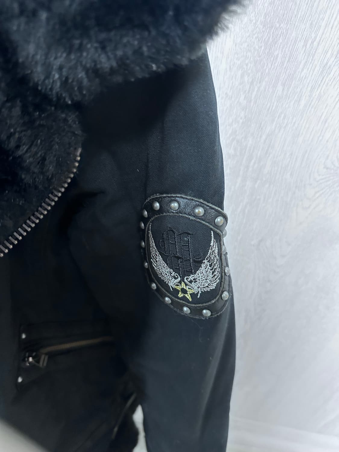 펑크 무스탕 빈티지 상품이미지2