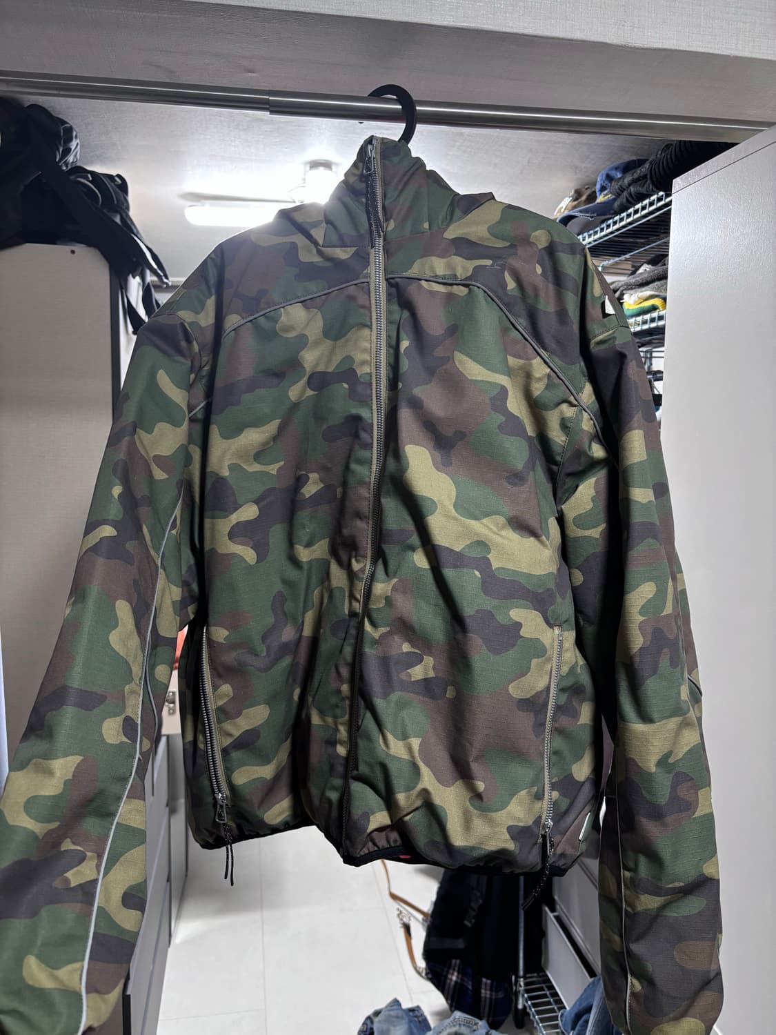 [S]페치 선데이 카모 프리마로프트 웜업 자켓 상품이미지1