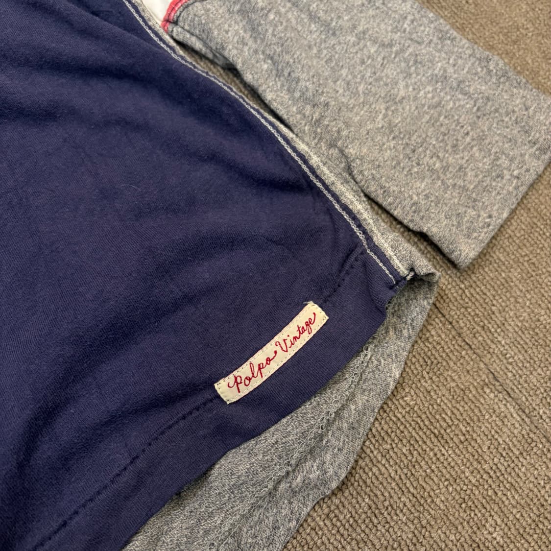 polpo japan 우먼스 빈티지 롱슬리브리스  상품이미지3