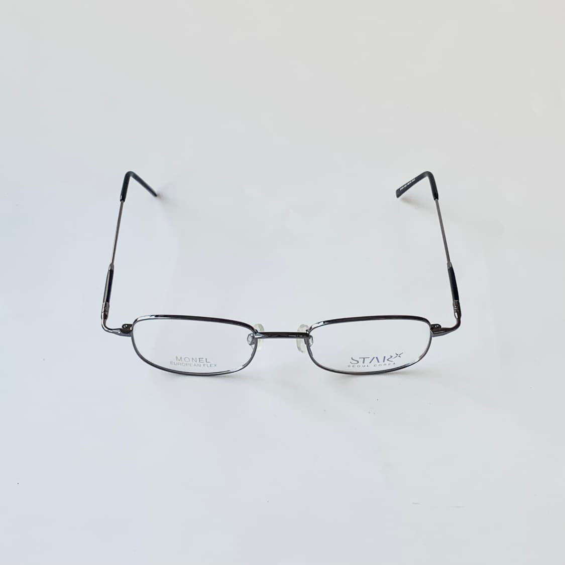 2499 데드스탁 슬림 사각 건메탈 메탈 프레임 빈티지안경 상품이미지3