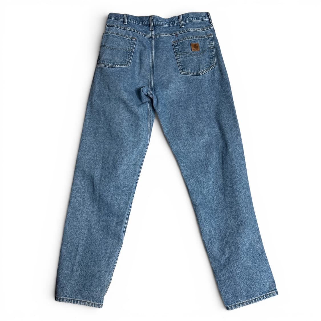 칼하트 가죽탭 데님팬츠 상품이미지4