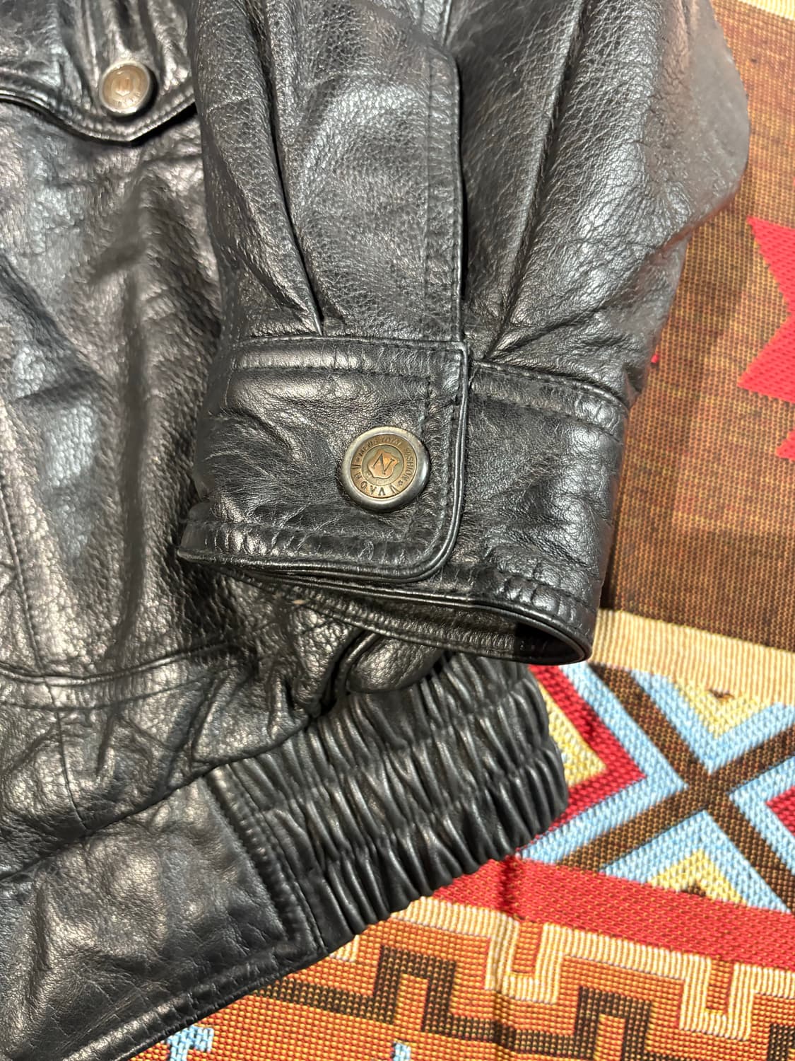 빈티지 NOVA 양가죽 A-1봄버자켓 상품이미지4