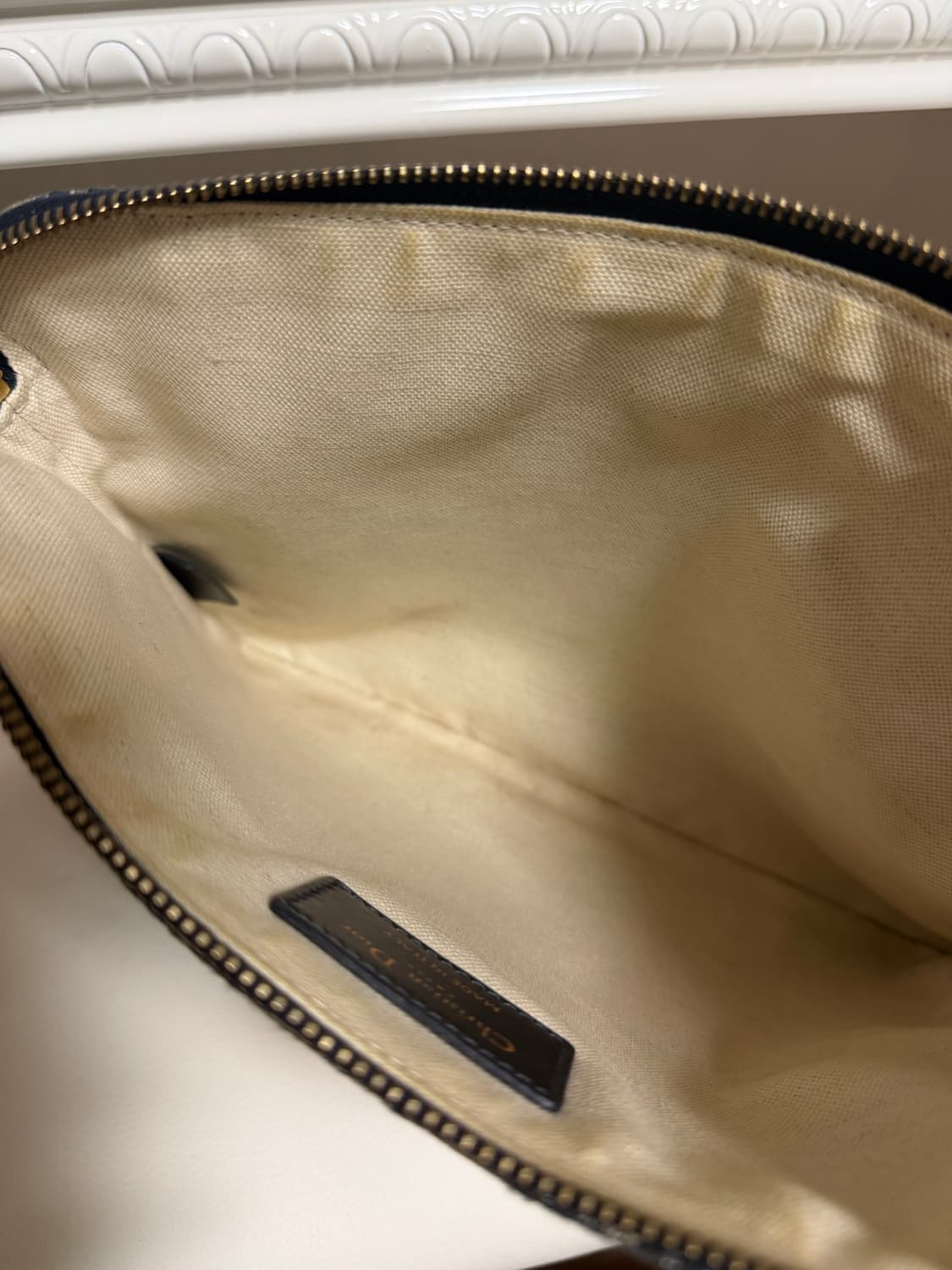 갤러리아 구매) 디올 오블리크 트레블 키트 클러치 (싸게급처) 상품이미지9