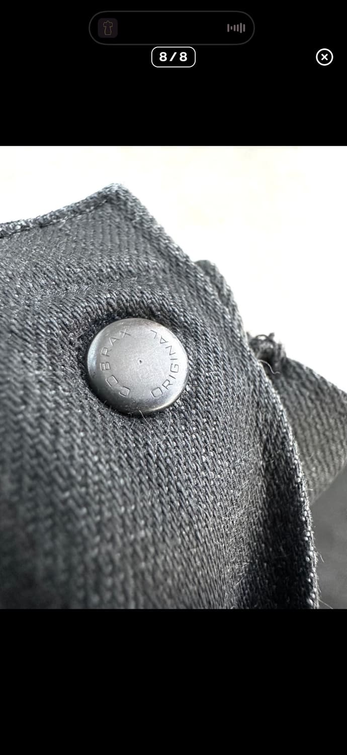 dior homme 07fw wax coated denim 상품이미지8