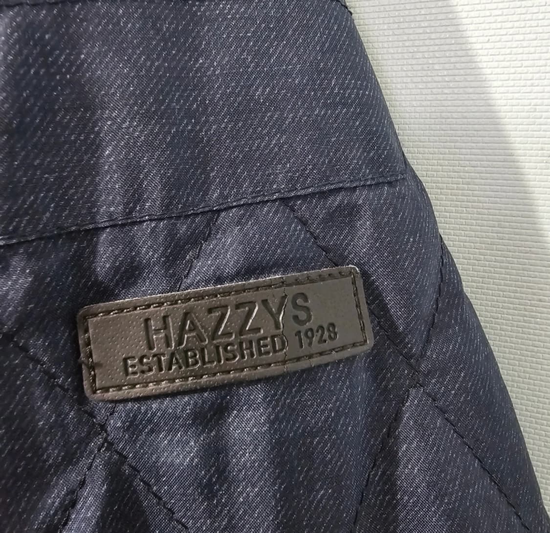 헤지스 남성 퀄팅 자켓 네이비 100 상품이미지5