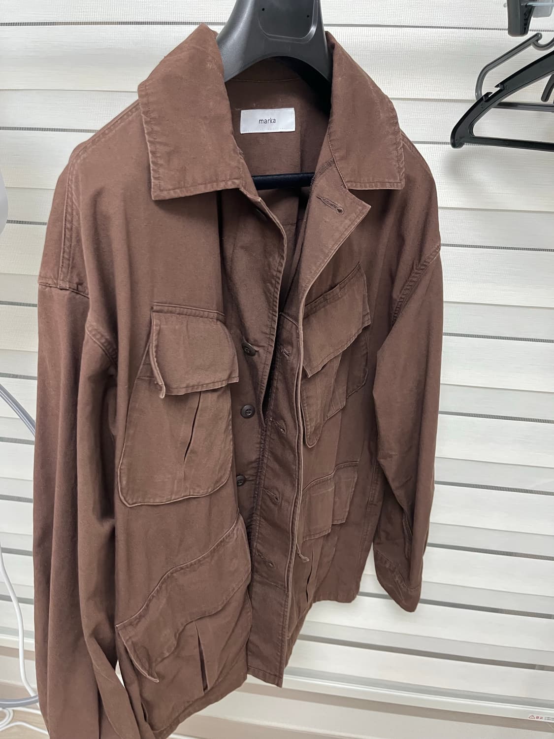 [1]marka 마카 정글 퍼티그 재킷 - 오가닉 코튼 컴팩트 실크 웨더 상품이미지1