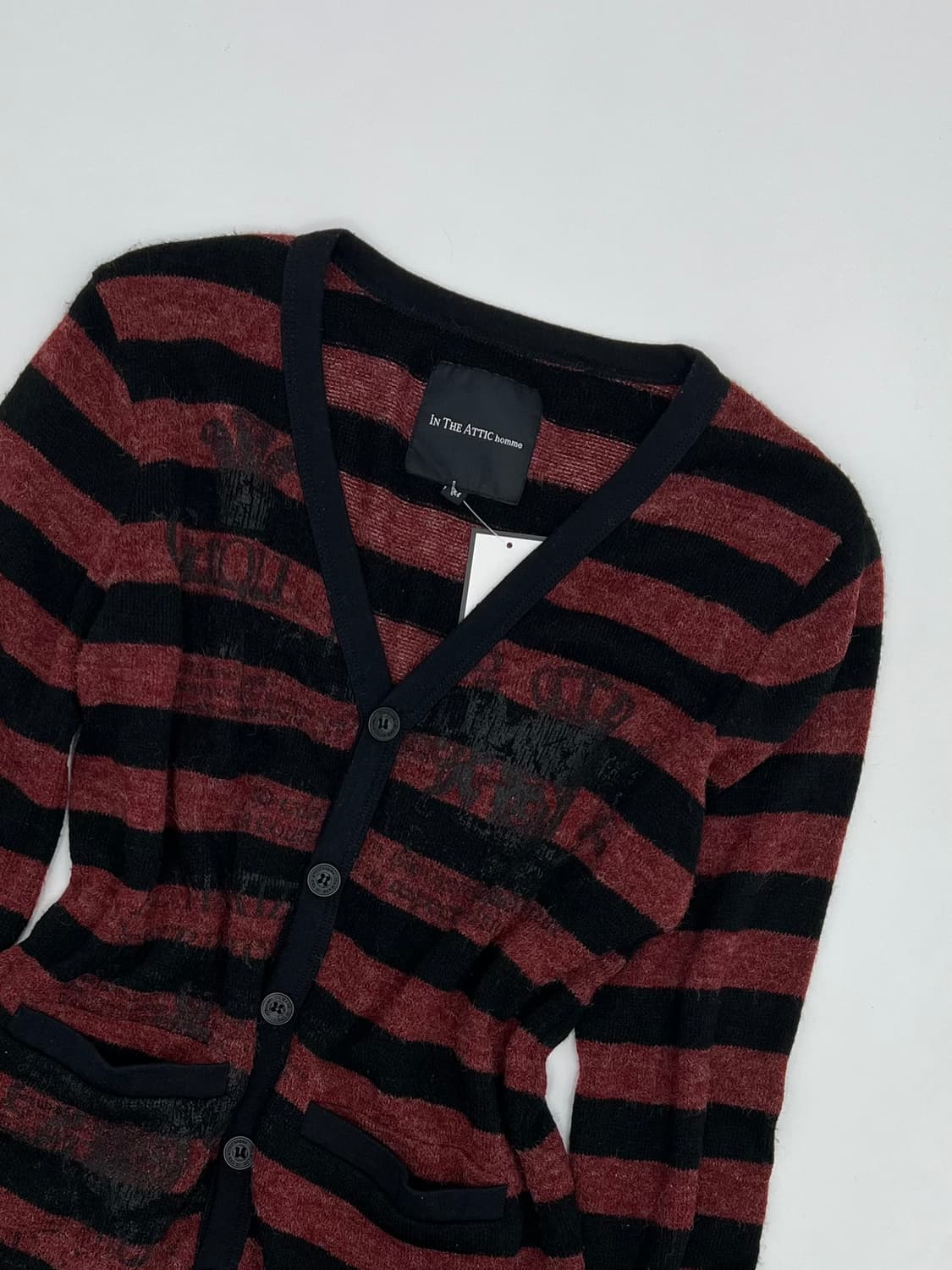 인 더 애틱 스트라이프 가디건 상품이미지1
