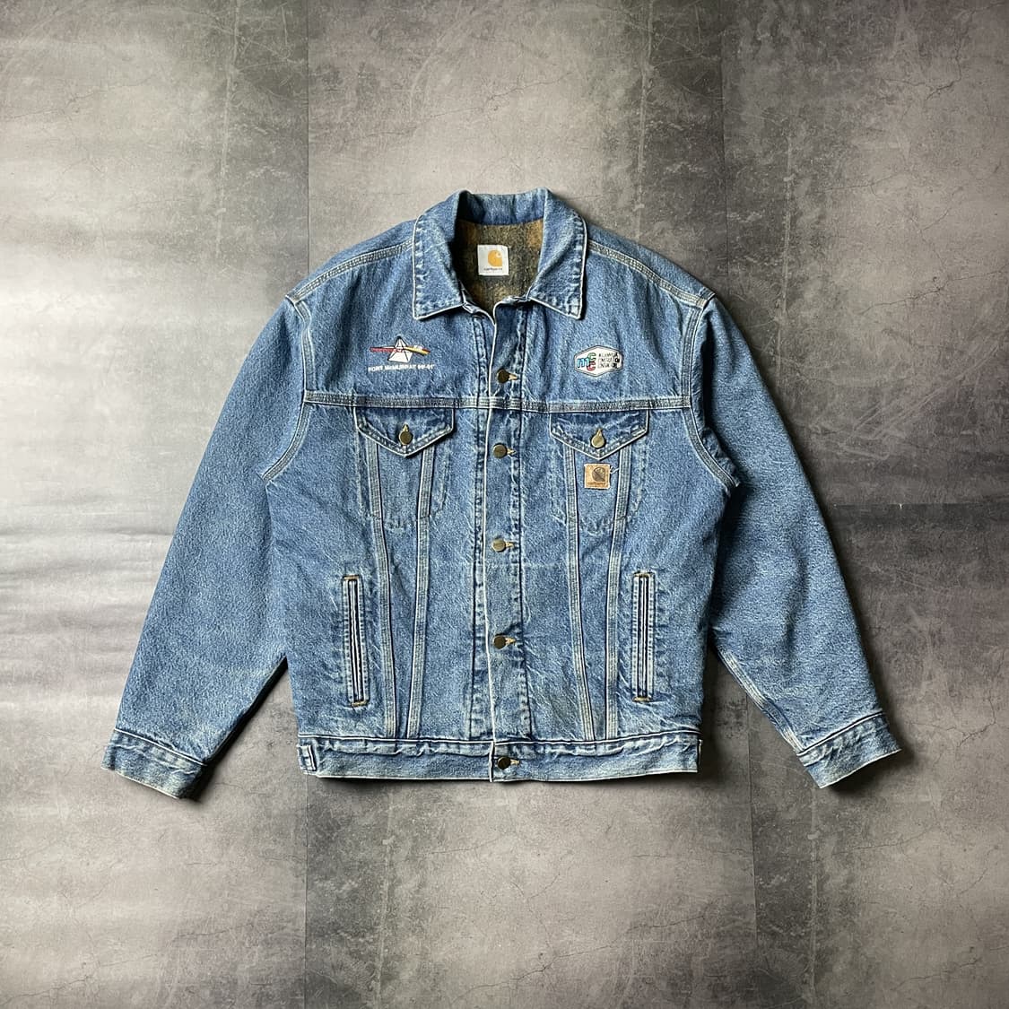 CARHARTT 칼하트 빈티지 데님 자켓 A00358 상품이미지1