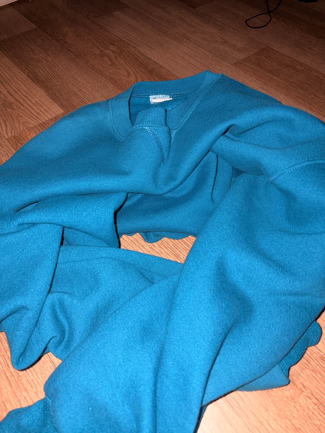 러셀 에슬레틱 틸블루 맨투맨 상품이미지5