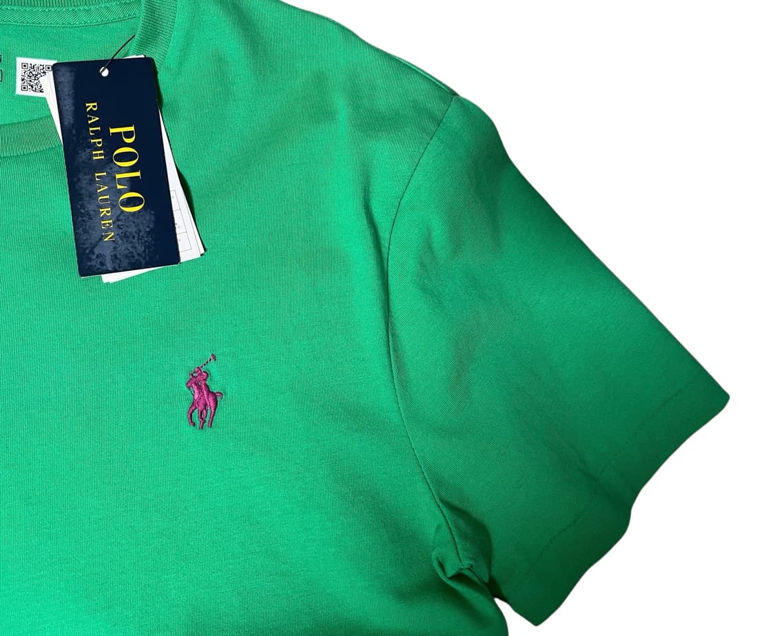 (새상품)폴로 랄프로렌 커스텀 슬림핏 그린 티셔츠 S 상품이미지3