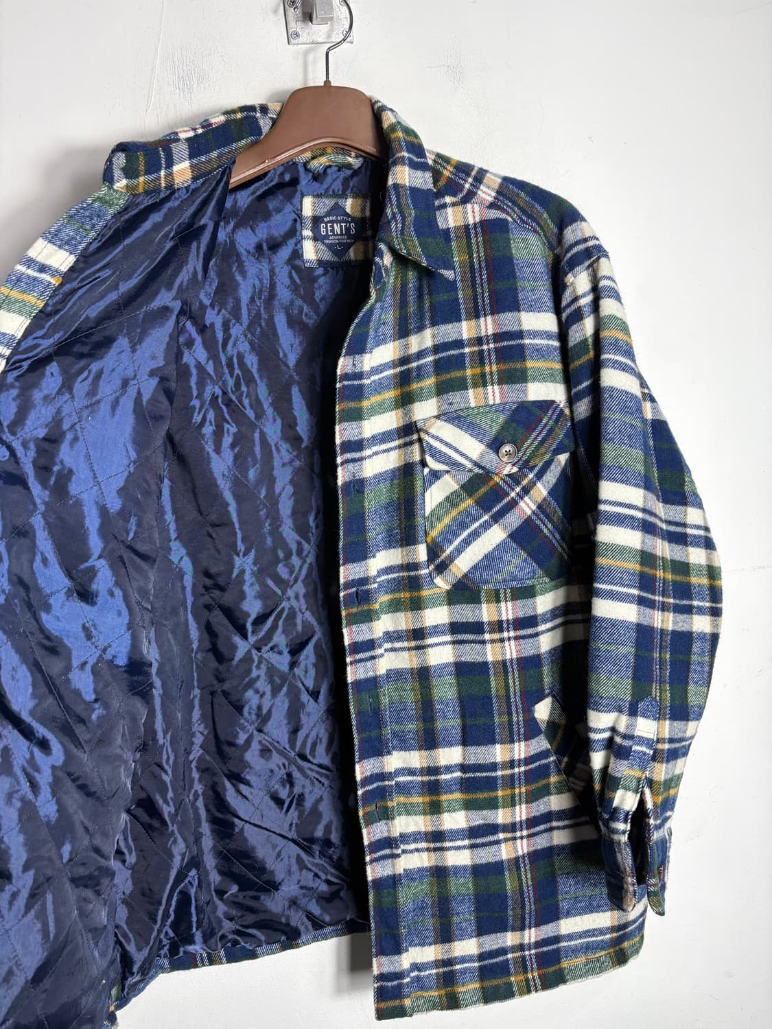 Gents 해비 체크 셔츠 상품이미지3