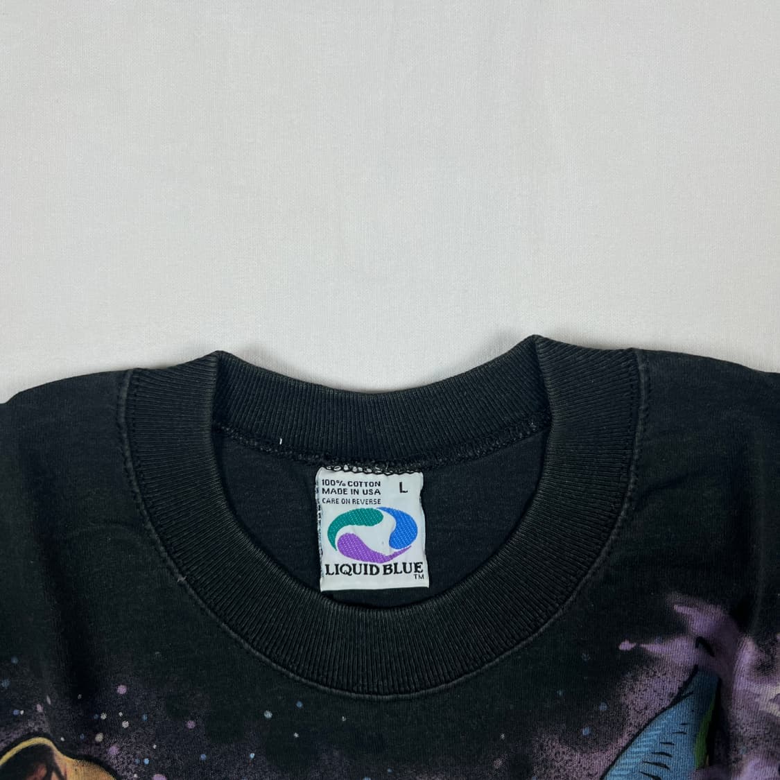 90‘s 97년도 리퀴드블루 다크위자드 반팔티 상품이미지8