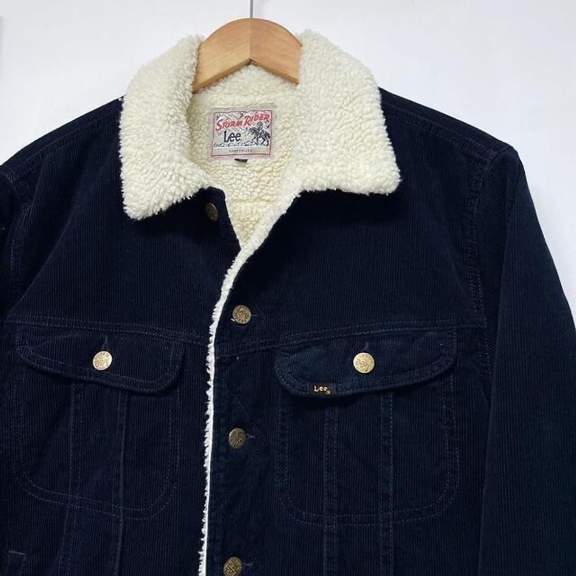 Lee 스톰 라이더 보아 트러커 자켓 (L)  상품이미지2