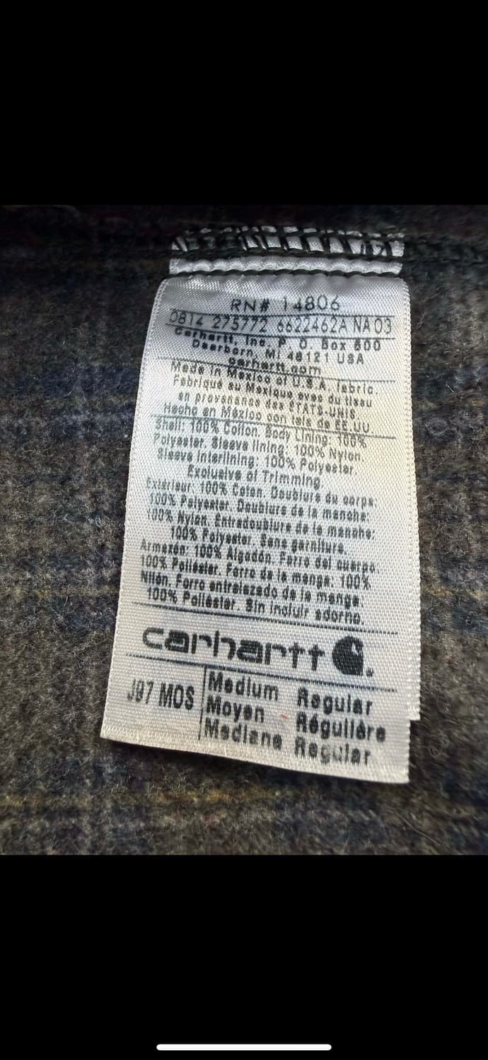 칼하트 자켓 M 모스 상품이미지8